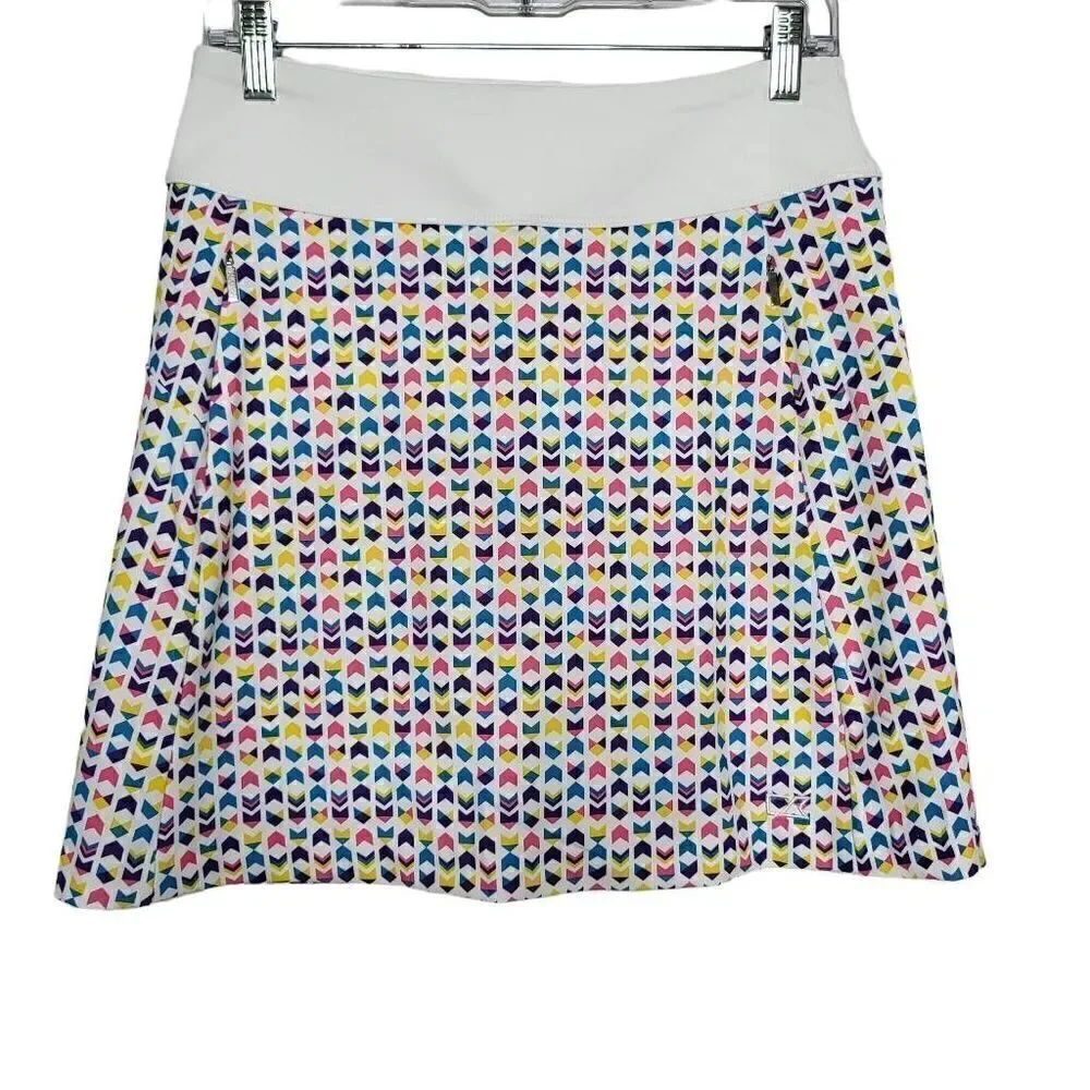 Cutter & Buck Moisture Wicking 50+ UPF Pacific Pull On Skort Size Small